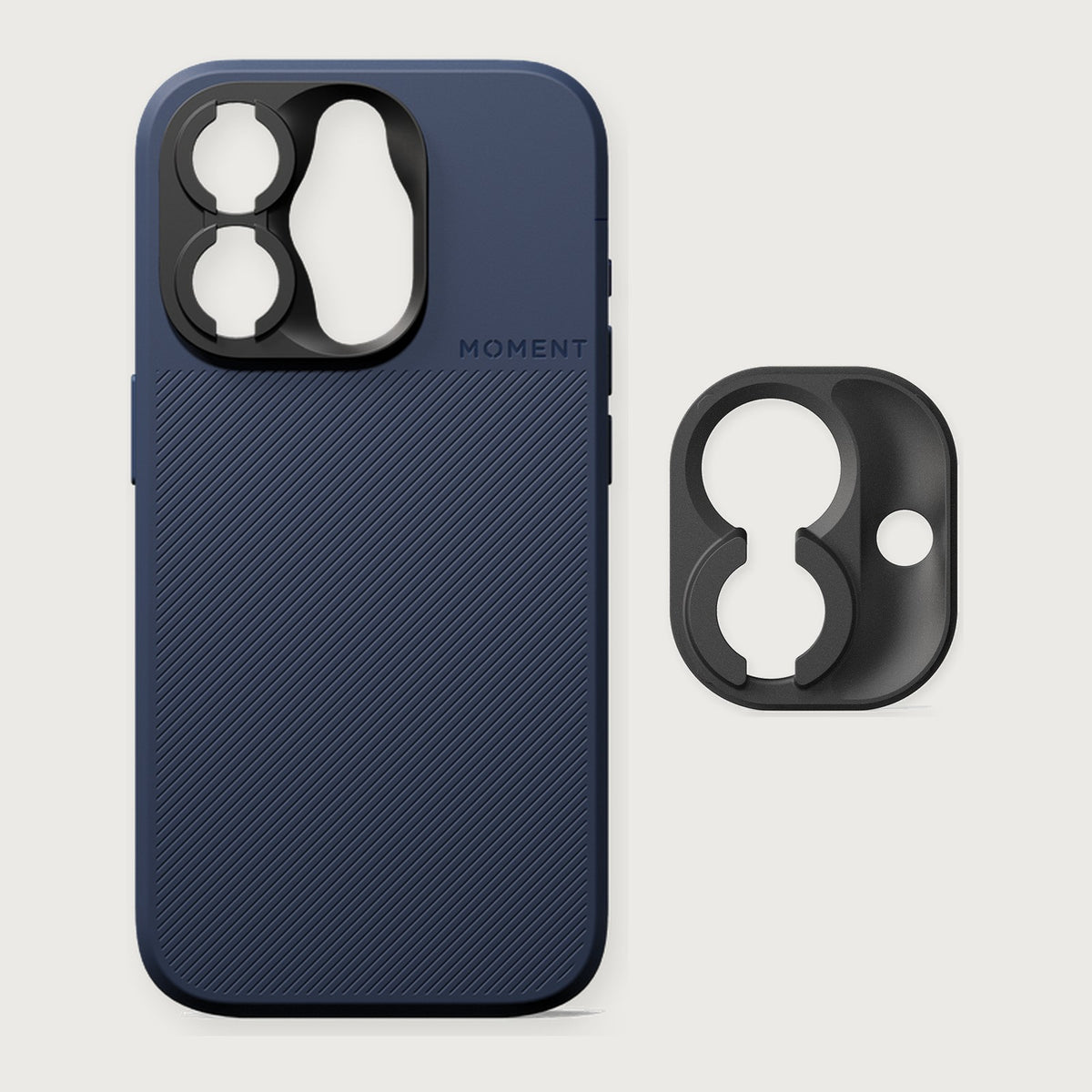 Camera Case for iPhone 15 Pro & Pro Max with Drop-In Mount — iPhone 15 Pro / Indigo