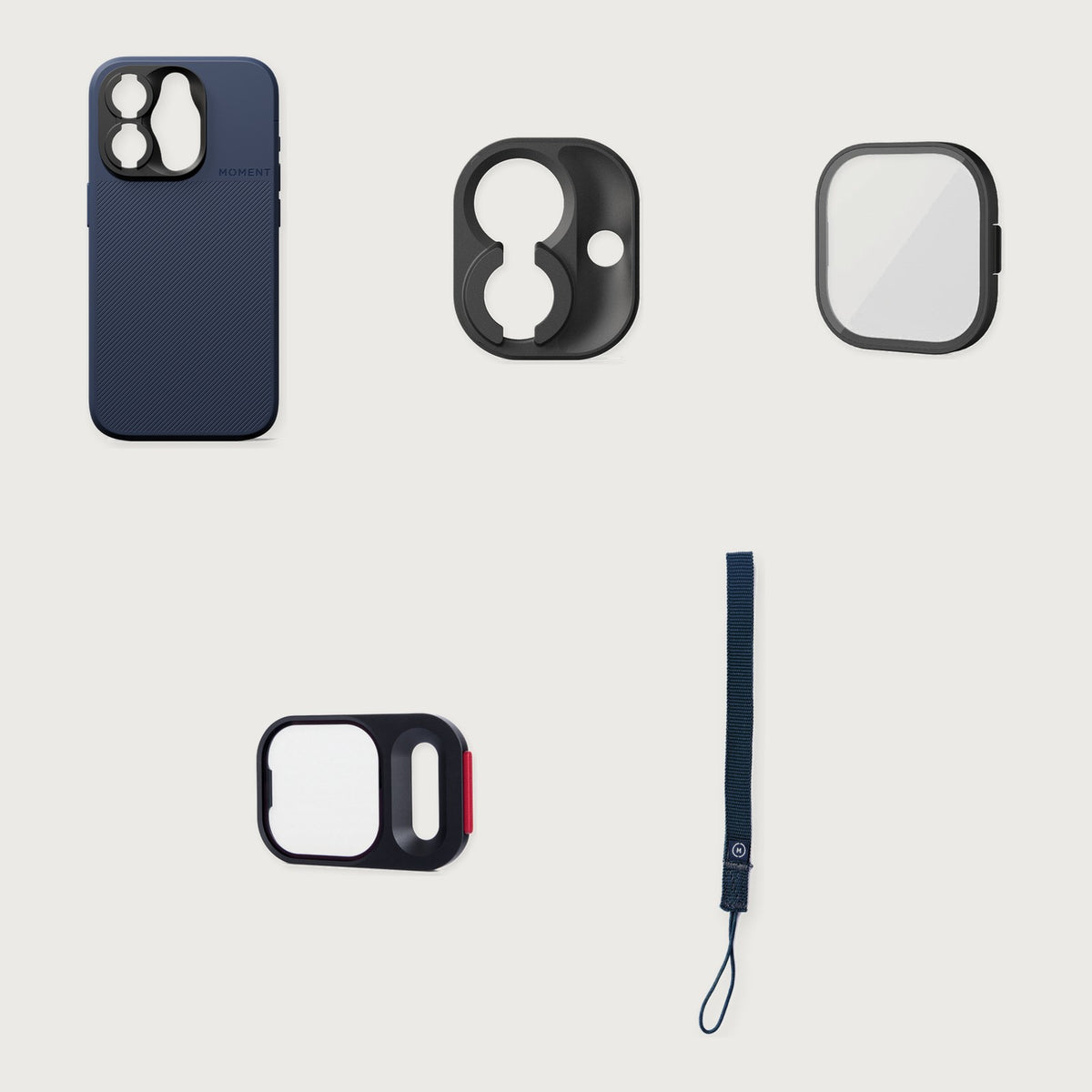 Camera Case for iPhone 15 Essential Kit — iPhone 15 Pro / Indigo / Navy