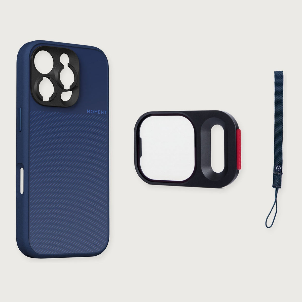 Camera Case for iPhone 16 Essential Kit — iPhone 16 Pro / Indigo / Navy