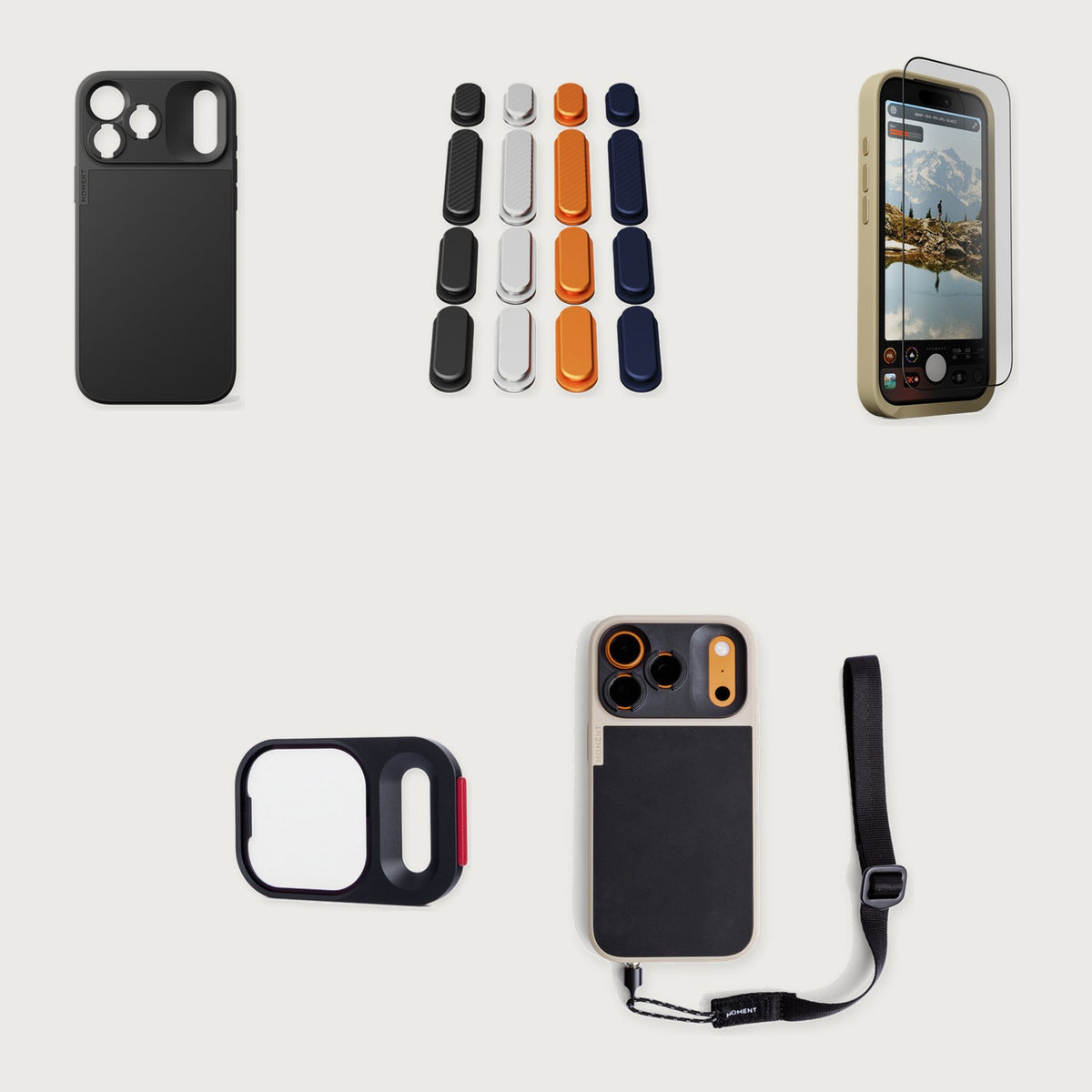 Camera Case II for iPhone 18 Essential Kit — iPhone 18 Pro Max / Black